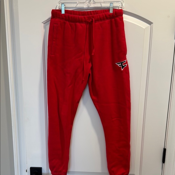 FaZe Clan Red Sweatpants - Picture 1 of 4